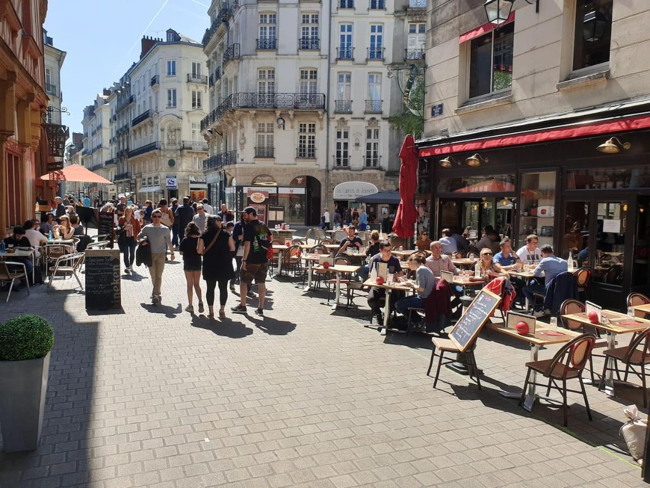 Le Nid Des Carmes Apartment น็องต์ ภายนอก รูปภาพ