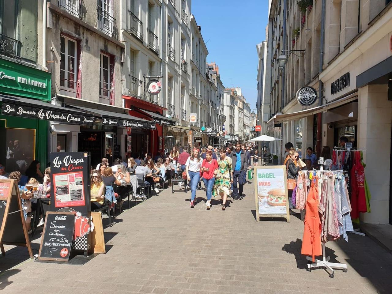 Le Nid Des Carmes Apartment น็องต์ ภายนอก รูปภาพ
