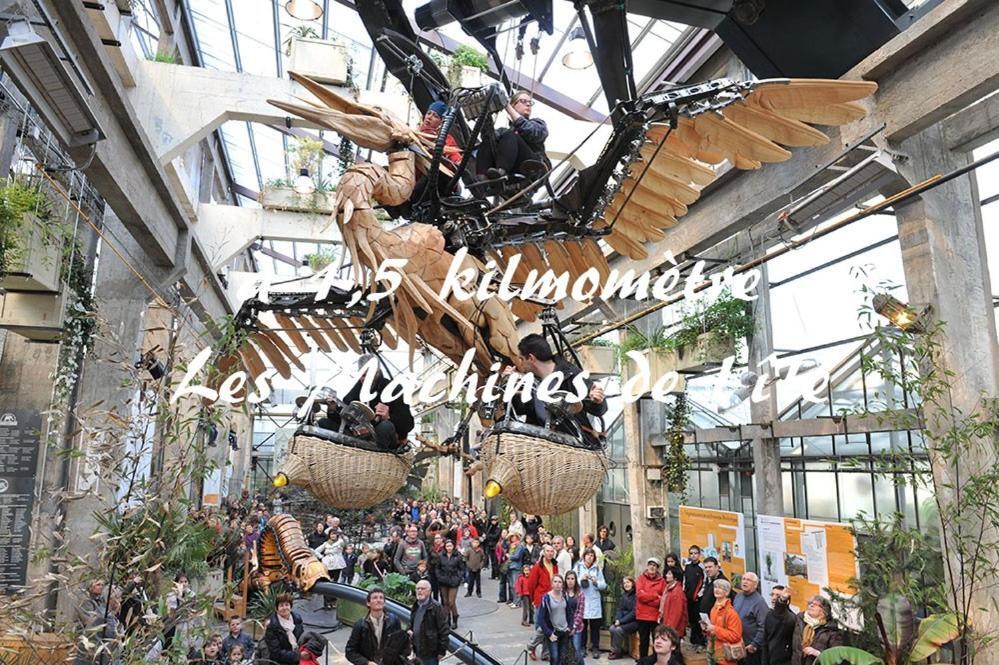 Le Nid Des Carmes Apartment น็องต์ ภายนอก รูปภาพ