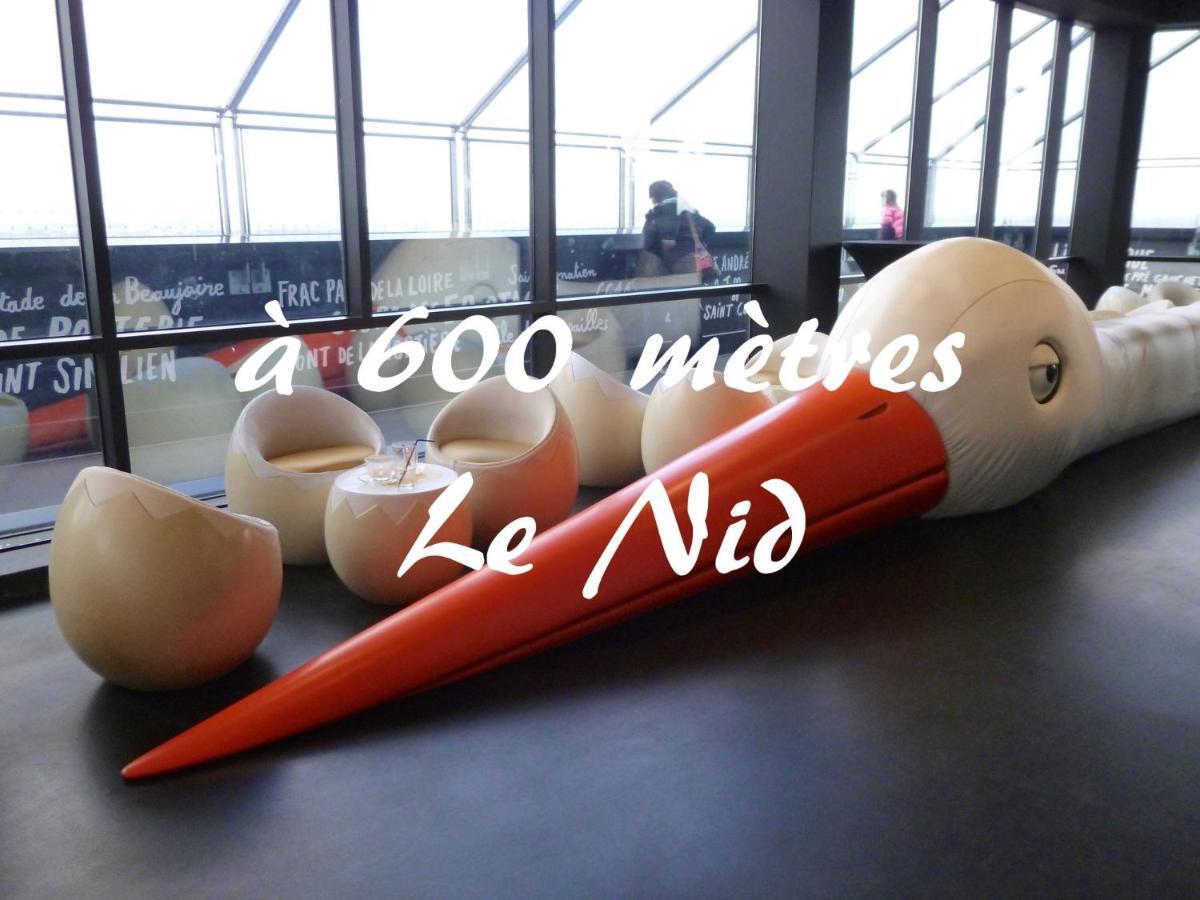 Le Nid Des Carmes Apartment น็องต์ ภายนอก รูปภาพ